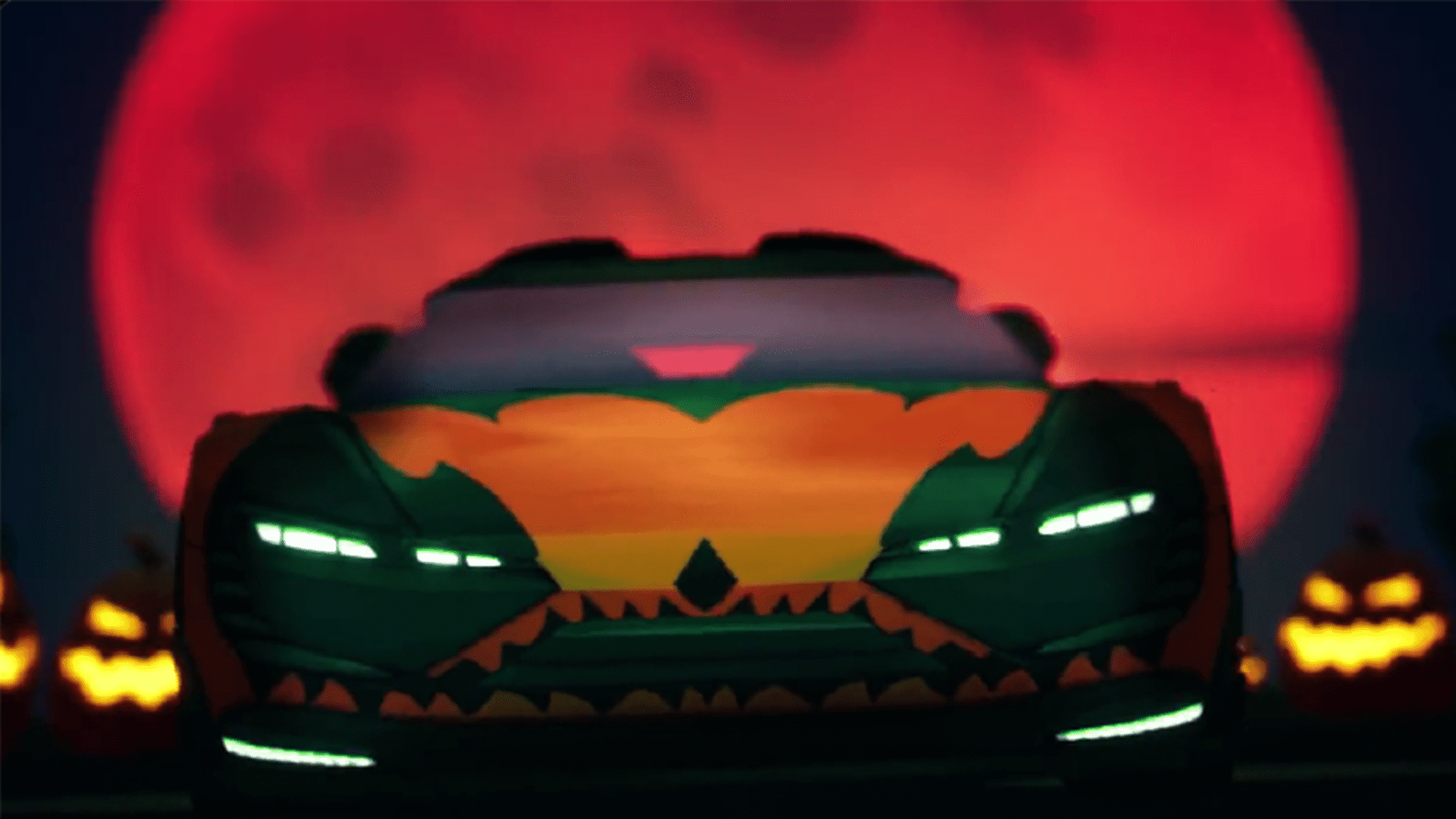 Haunted Ride, part of the Halloween for Horizon Chase 2