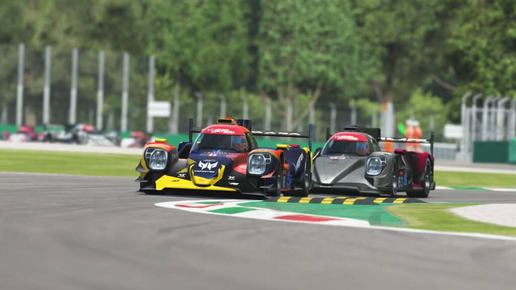 Le Mans Virtual Series 2022, Monza, R8G vs AMG LMP