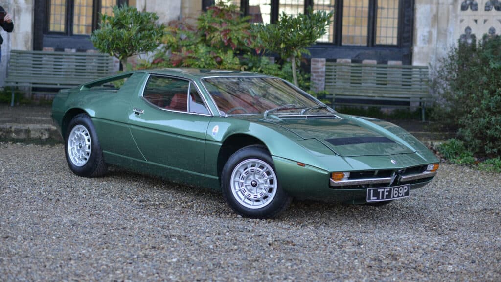 Maserati Merak once owned by musician Andy Leek of Dexys Midnight Runners
