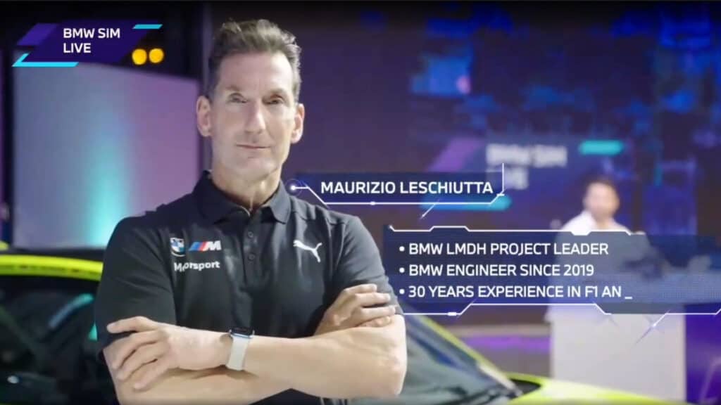 Maurizio Leschiutta, BMW, iRacing