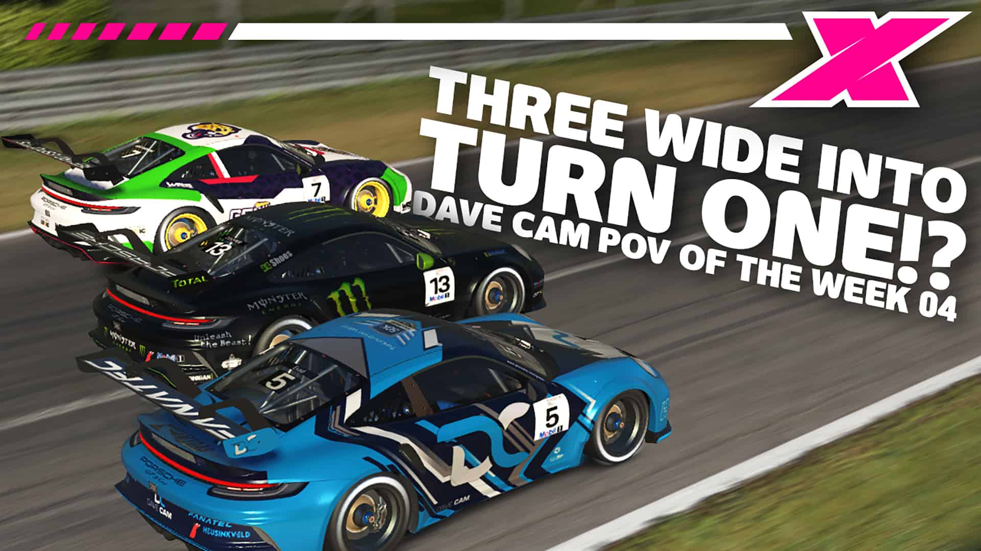 Dave Cam's POV of the Week - Week 4, Porsche Cup at Monza on iRacing