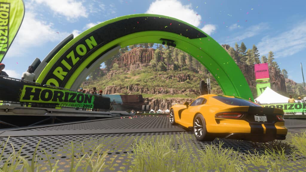 Where is Horizon 1 Festival Site in Forza Horizon 5?