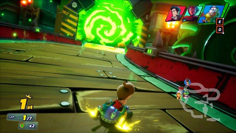 Race as Jimmy Neutron in Nickelodeon Kart Racers 3 Slime Speedway