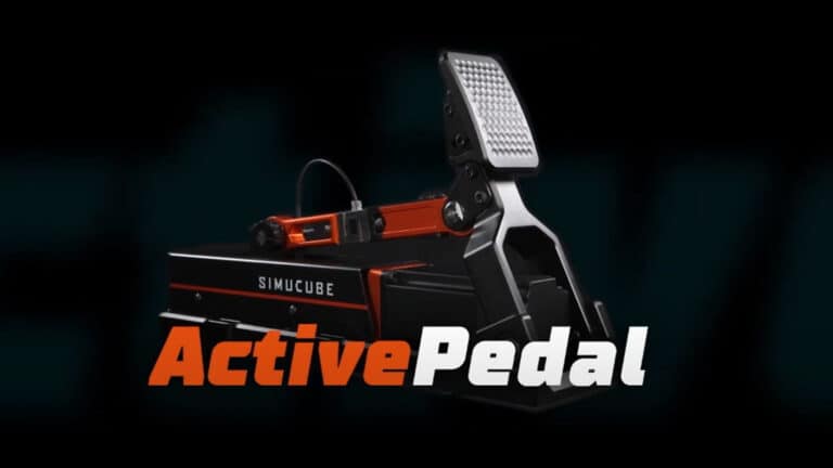 Simcube launches a sim racing pedal with force feedback 