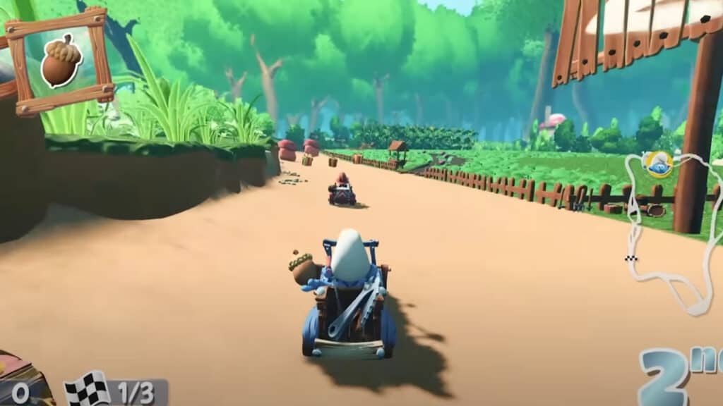 Smurfs Kart gameplay, Nintendo Switch