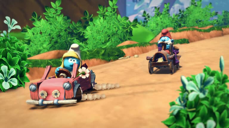 Smurfs Kart karitng game, Switch, drifting