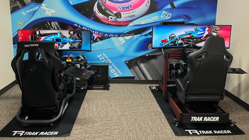 Trak Racer cockpits, the company is lookng to create sim racing pedals too