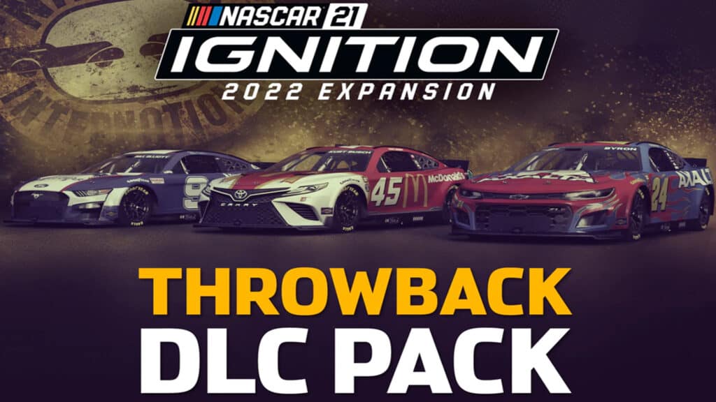 NASCAR 21: Ignition's 2022 Throwback Pack adds 80 classic liveries