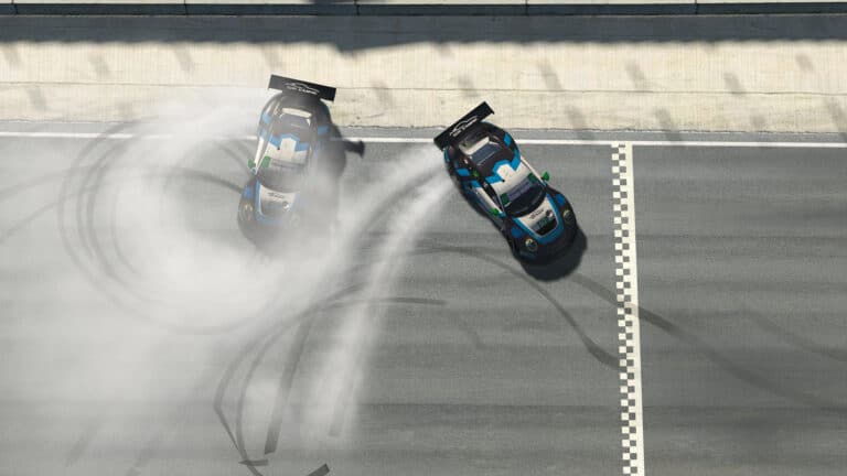 IMSA Esports: Apex Racing Team's #98 and #97 finish 1-2 at Laguna Seca