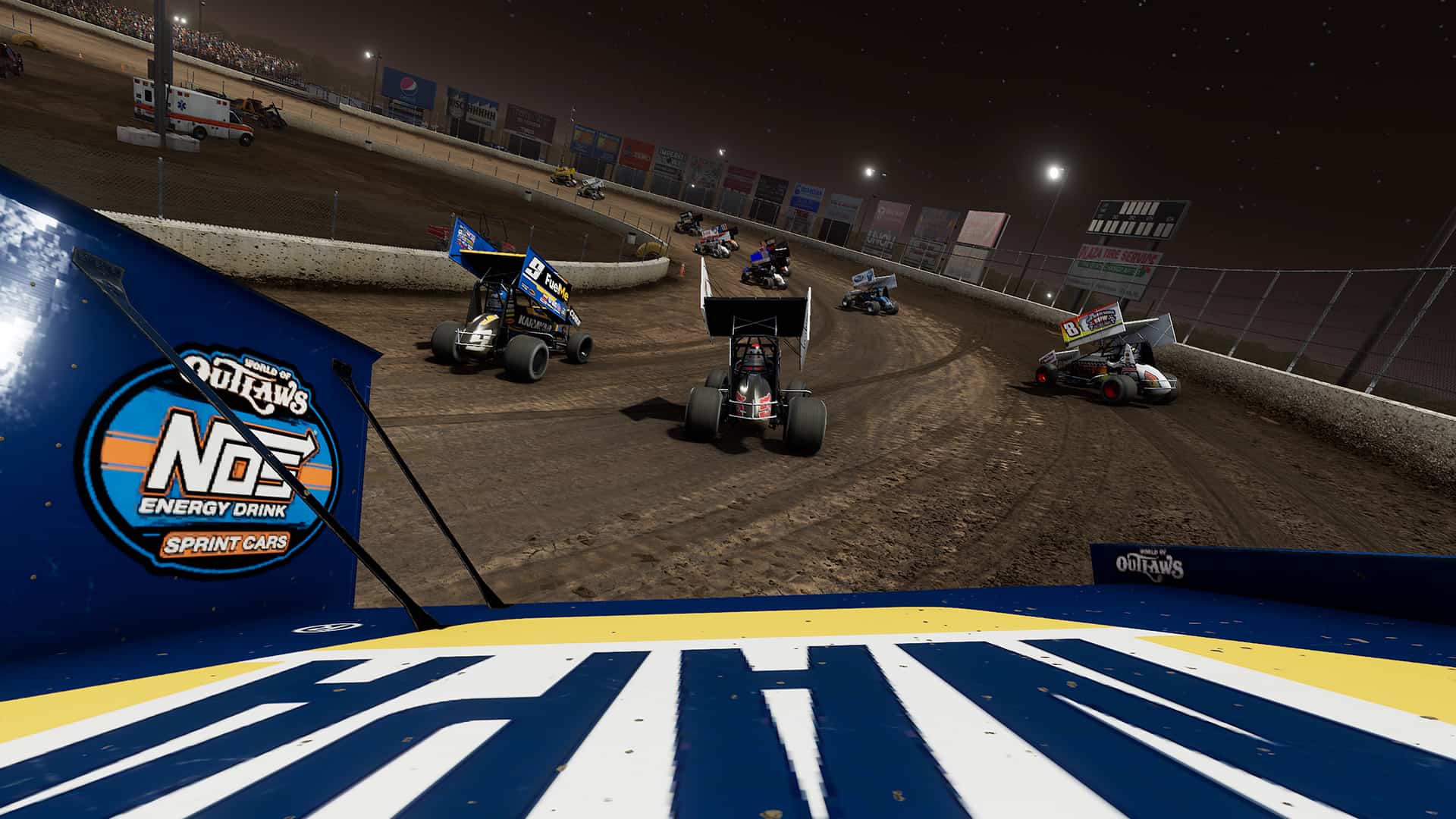 What would make World of Outlaws Dirt Racing even better Traxion