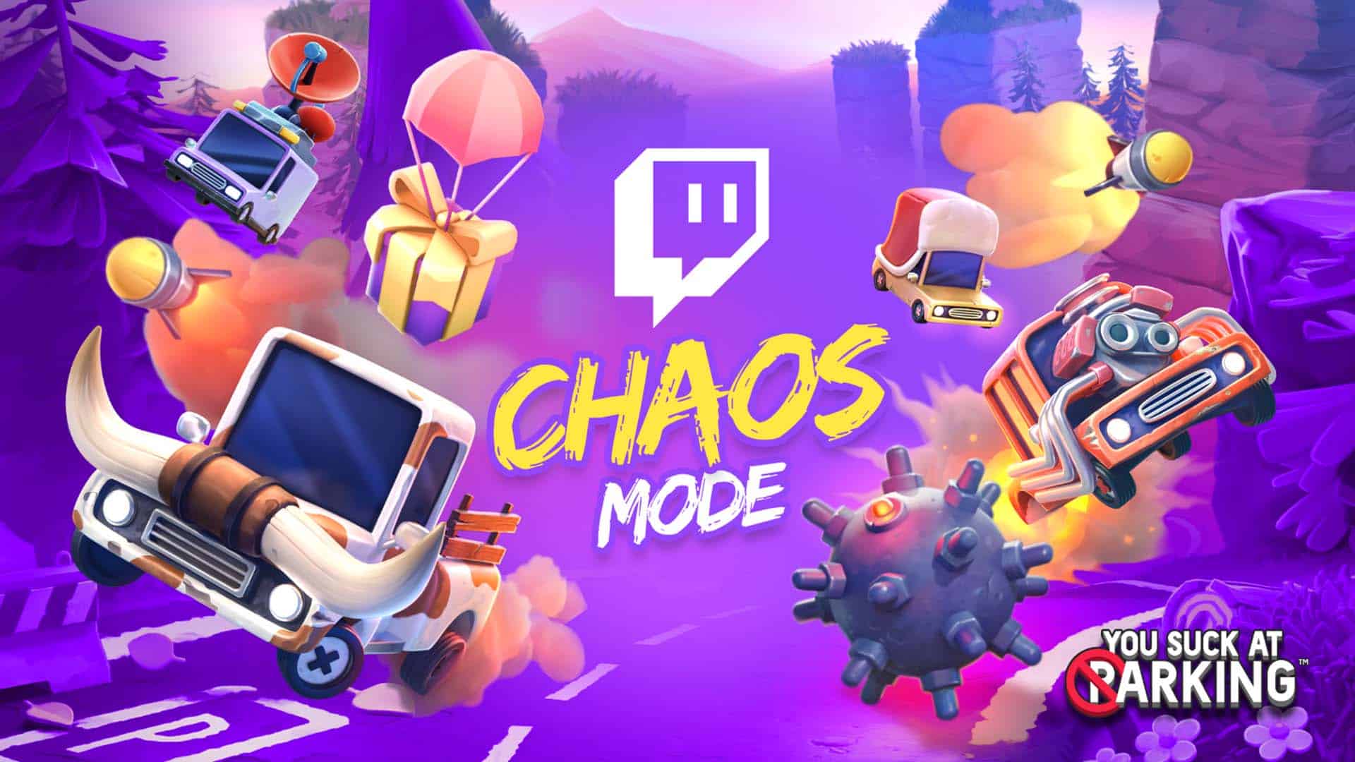 You Suck at Parking Chaos Mode Graphic