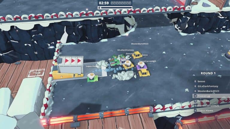 You Suck at Parking: free winter update features icy multiplayer levels