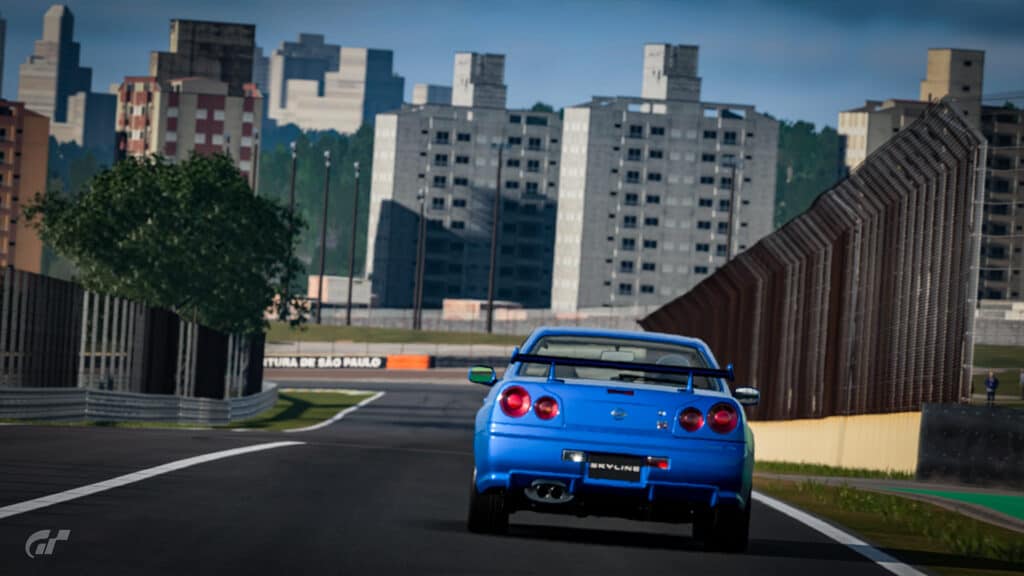 Gran Turismo 7, Interlagos, Nissan Skyline R34