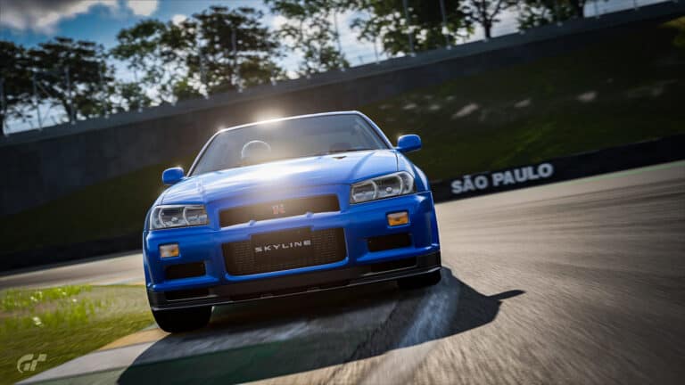 Gran Turismo 7, Interlagos, Nissan Skyline R34