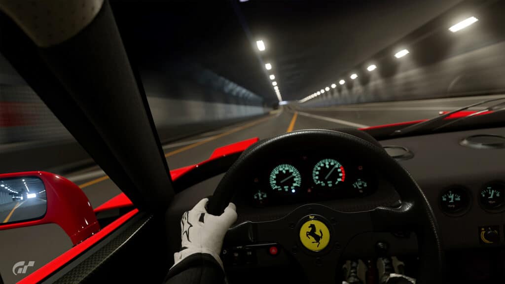 Tokyo Expressway, Gran Turismo 7, Ferrari F40