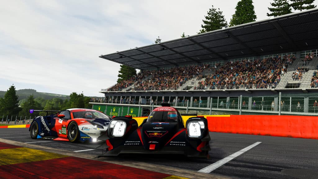 6 Hours of Spa, Le Mans Virtual Series, Max Verstappen incident spin