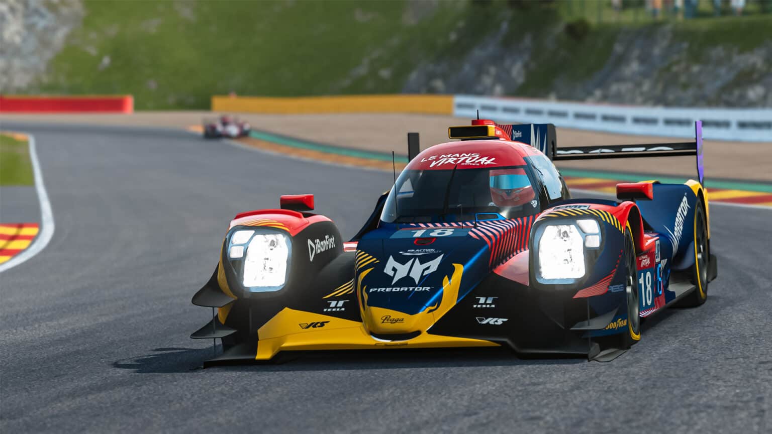 Le Mans Virtual Series: Amg Team Petronas Win At Spa, Verstappen Second 