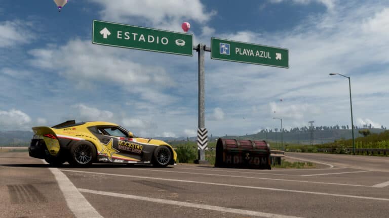 Where to find Forza Horizon 5's "The New Car Show" Treasure Hunt Chest
