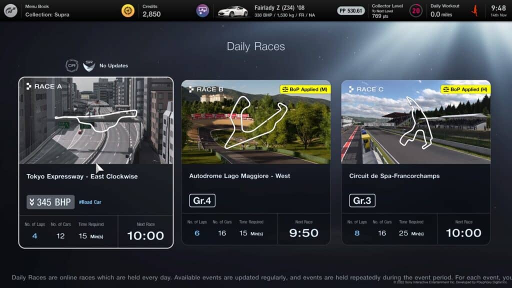 Вашето ръководство за ежедневните състезания в Gran Turismo 7, w/c 14 ноември: Натиснете F, за да карате F40