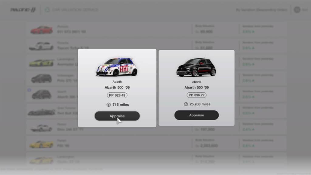 Gran Turismo 7 finally lets you sell your cars