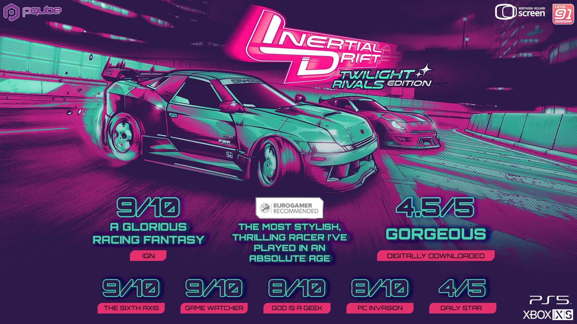 Inertial Drift: Twilight Rivals Edition has dropped after slight delay and we're so ready to get our drift on
