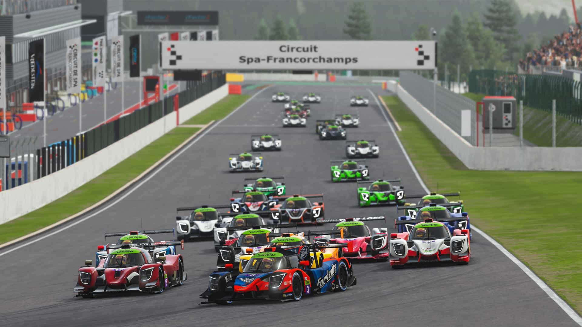 Le Mans Virtual Cup Arnold Tames Tricky Spa Conditions To Win Third Race On The Bounce Traxion