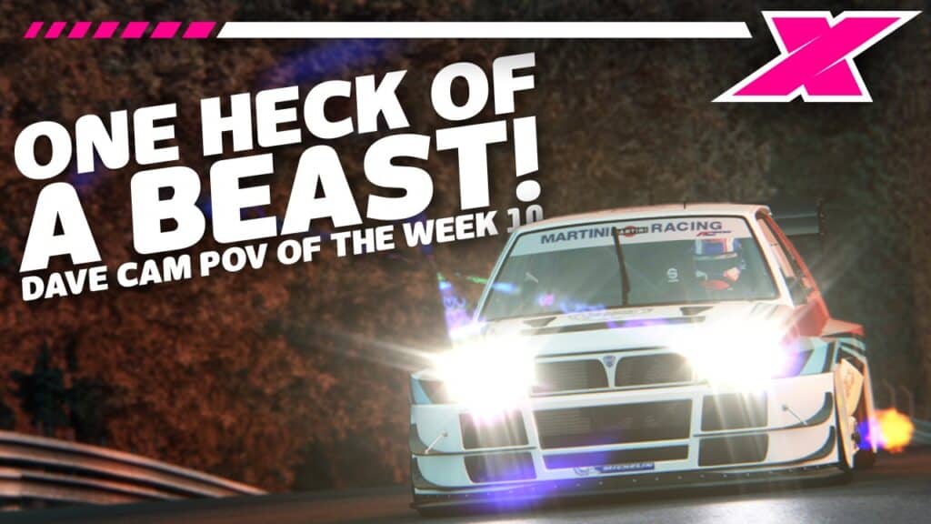Dave Cam’s POV of the Week – Week 10, Lancia HF Protoype at the Nordschleife on Assetto Corsa