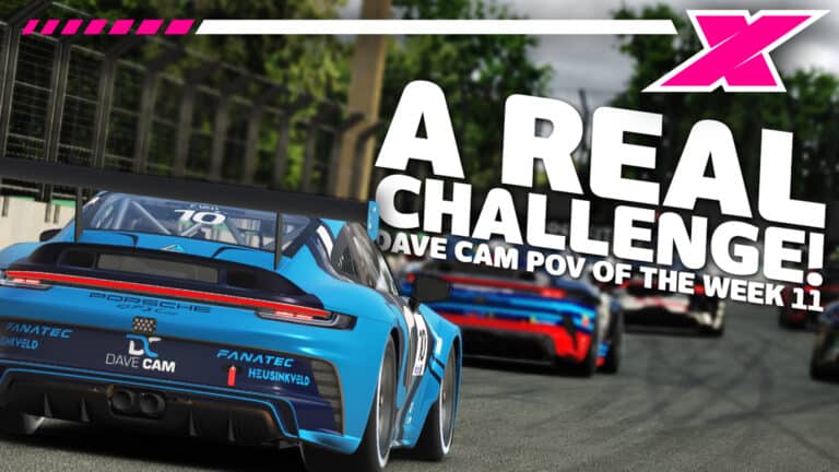 Dave Cam’s POV of the Week – Week 11, Porsche Cup at Interlagos on iRacing