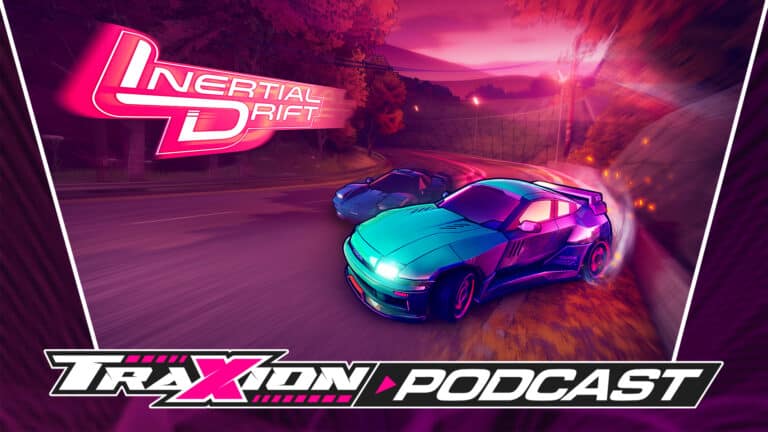 The enduring appeal of Inertial Drift with creator Michael O'Kane | Traxion.GG Podcast S5 E12