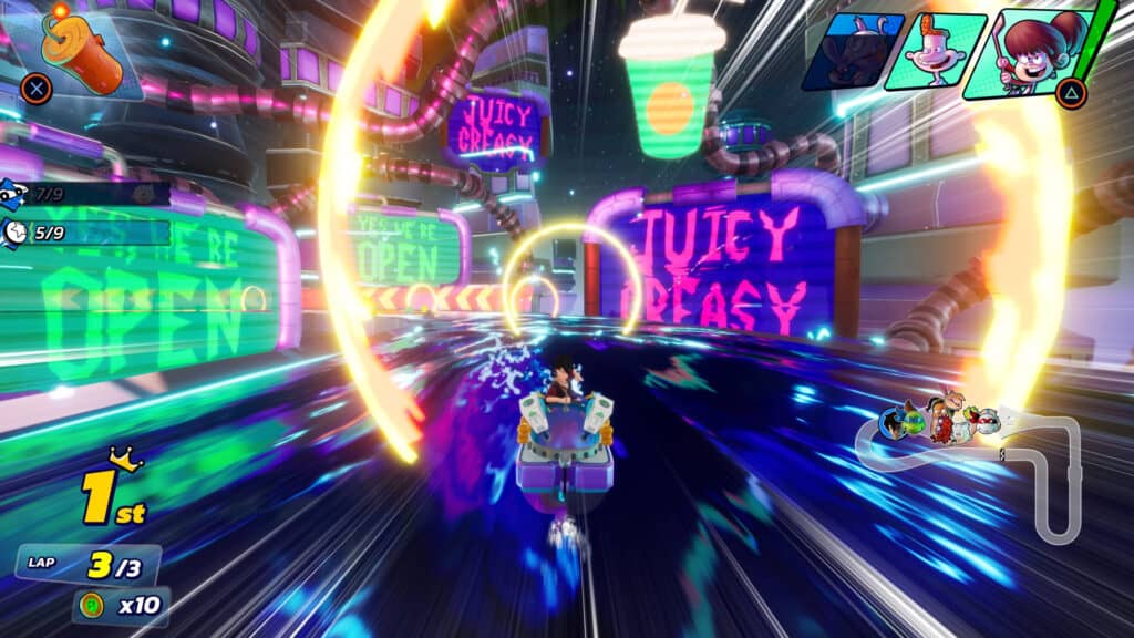 Nickelodeon Kart Racers 3 - Slime Speedway gameplay
