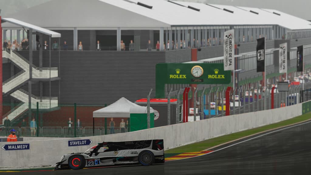 Porsche Coanda Le Mans Virtual Series, Spa, Pole