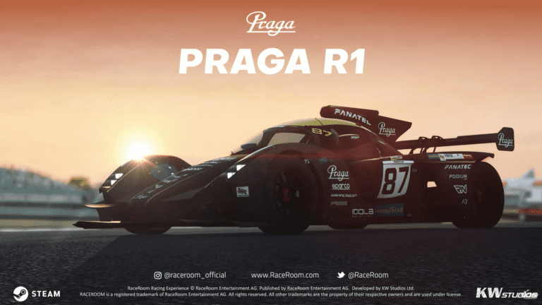 Praga R1 coming to RaceRoom this December