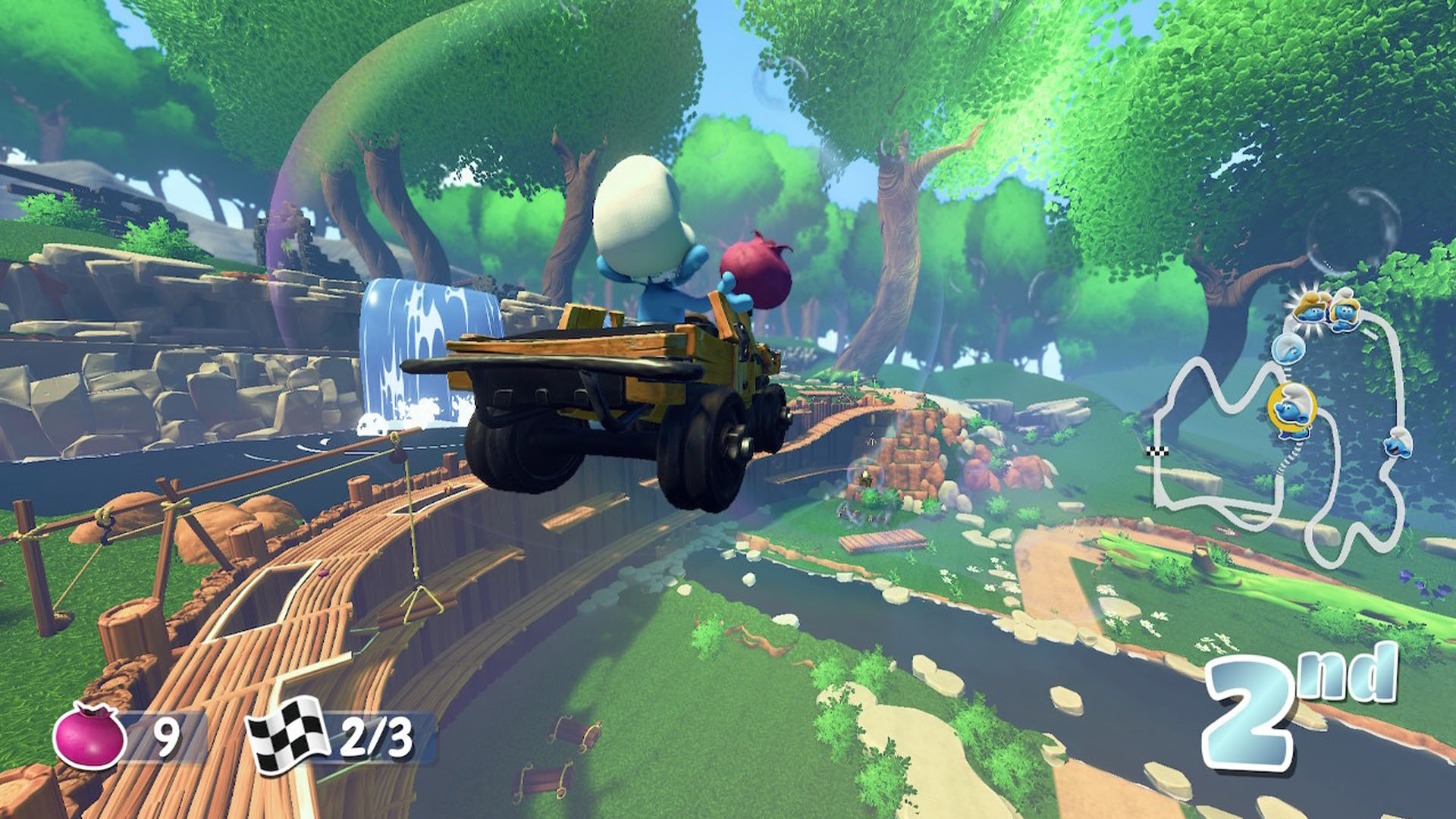 Multiplayer Kart Racing Smurfs Kart Racing Game For PS4 - Family ...