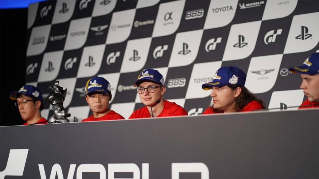 Takuma Miyazono, Daniel Solis, Kylian Drumont - Subaru wins 2022 Manufacturers Cup, Gran Turismo World Series