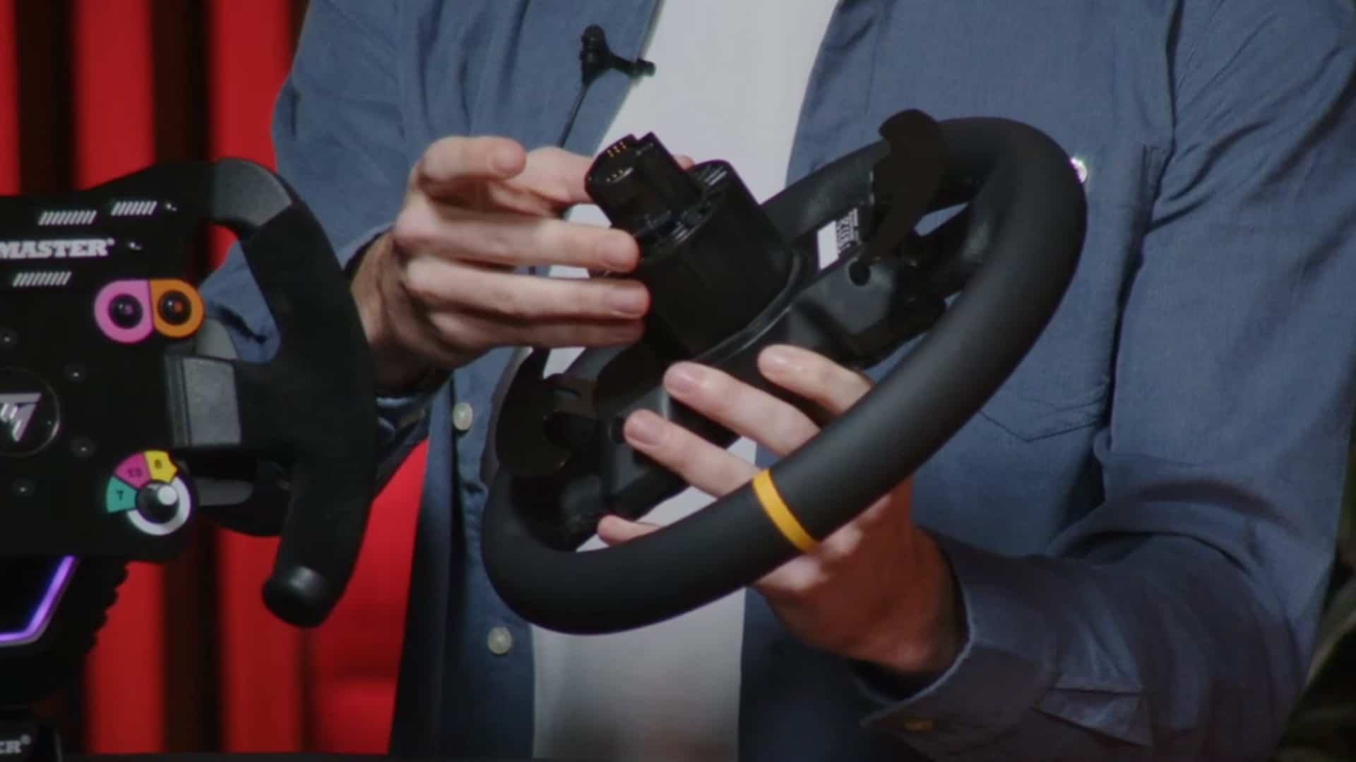 The Thrustmaster T818 is a 10Nm direct drive sim racing wheel | Traxion