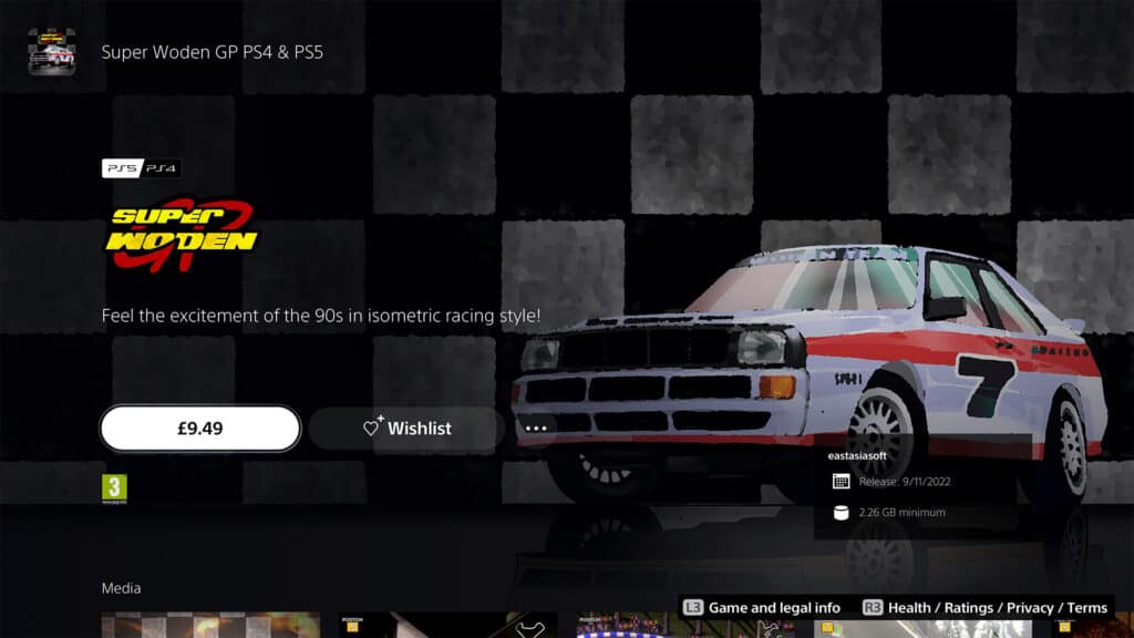 Fun indie racer Super Woden GP slides its way onto console