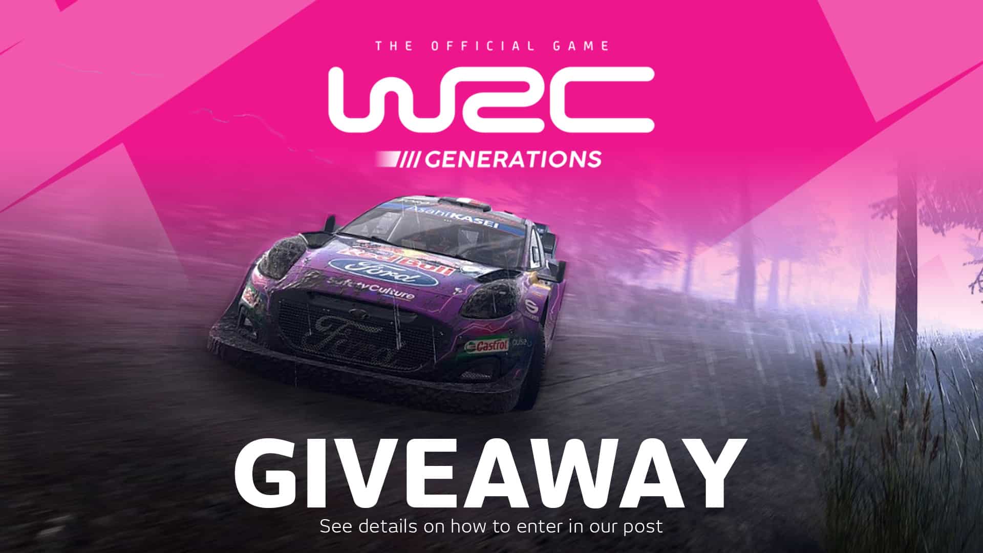 You could win a copy of WRC Generations