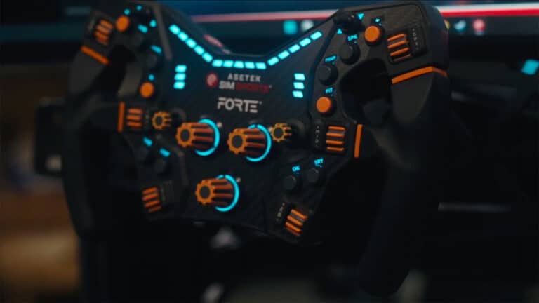Asetek SimSports’ wheel and clutch range puts customization at the forefront