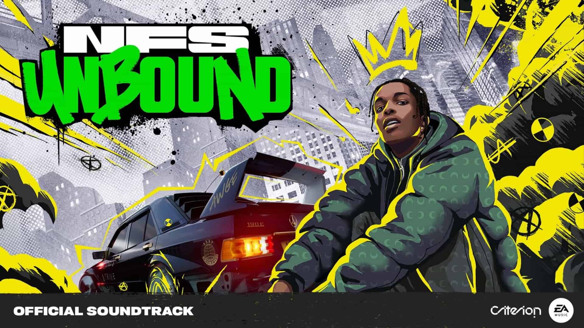 Need for Speed Unbound's gigantic soundtrack features A$AP Rocky, Brodinski and more