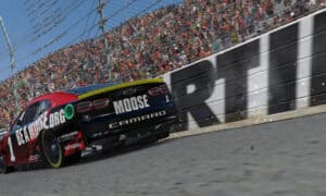 How well does Ross Chastain's 'video game move' work in select racing video games?