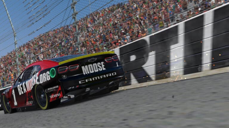 How well does Ross Chastain's 'video game move' work in select racing video games?