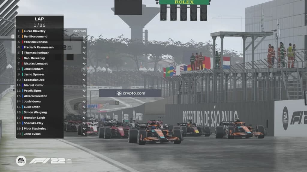 F1 Esports Series Pro: Blakeley puts one hand on Driver’s title after Interlagos triumph