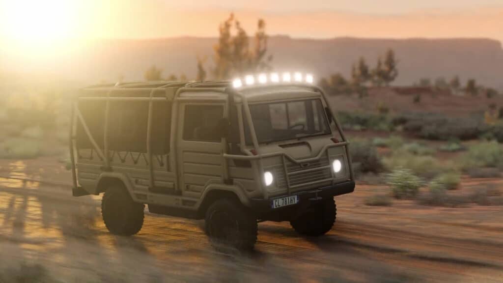 New sand-tastic BeamNG.drive update boasts five new cars and Johnson Valley desert map 