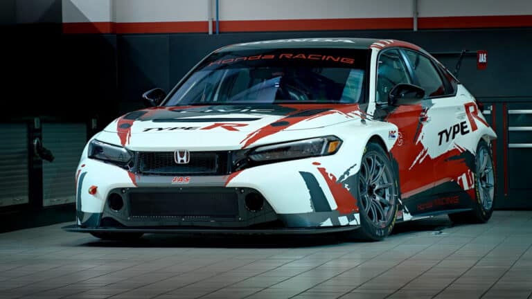 Cube Controls steering wheel set for 2023 Honda TCR campaign