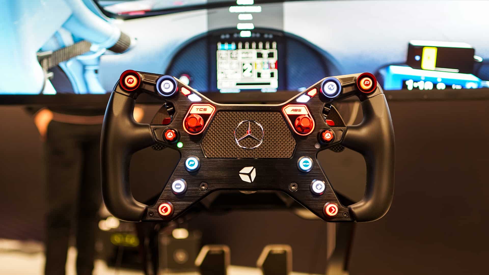 Mercedes-AMG and Cube Controls collaboration teases new sim steering wheels