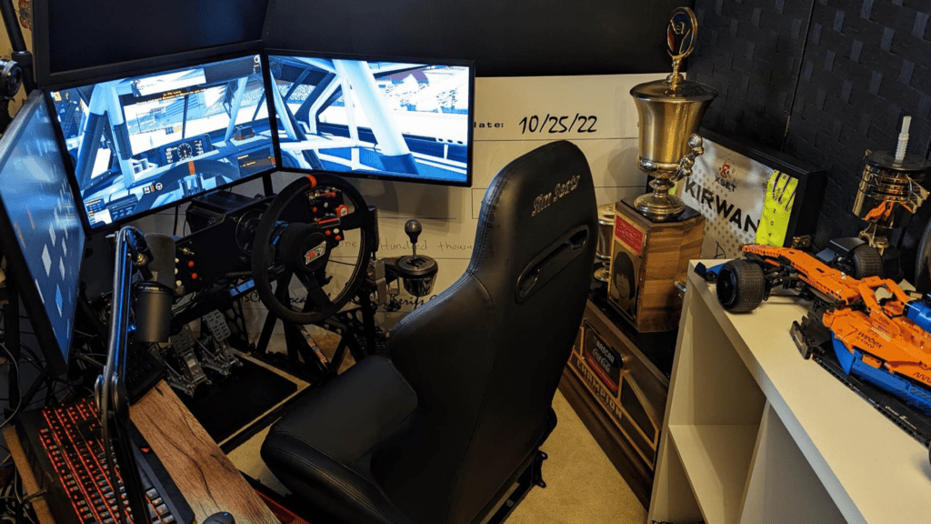 Casey Kirwan's swagged out set-up, poised to pick up even more iRacing victories