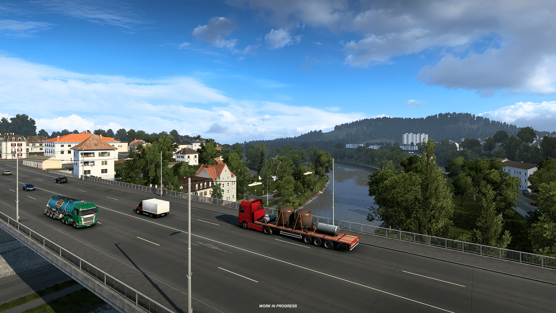 Euro Truck Simulator 2 gets Bern, Switzerland Rework