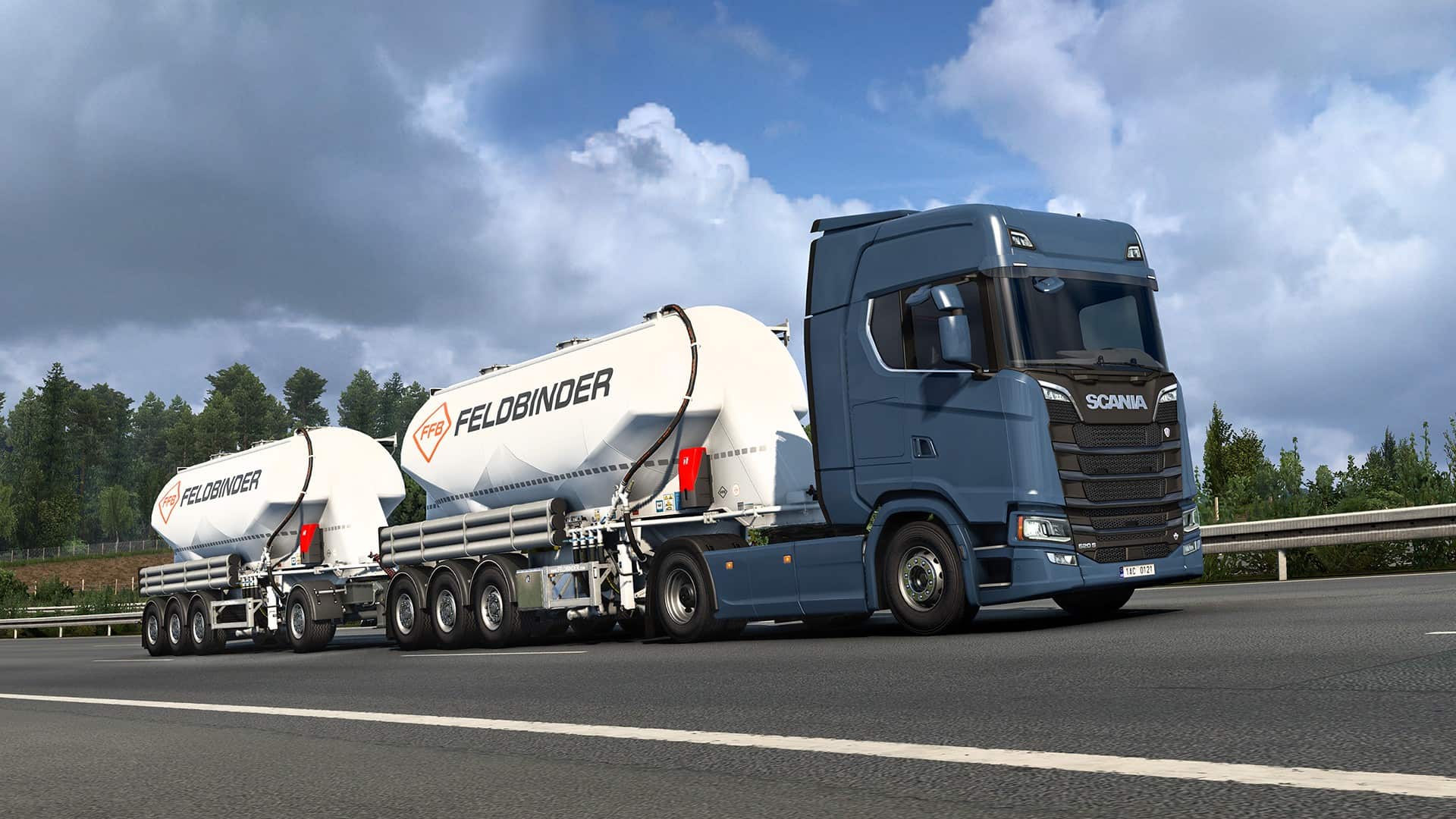 Euro Truck Simulator 2 introduces Feldbinder Trailer Pack DLC