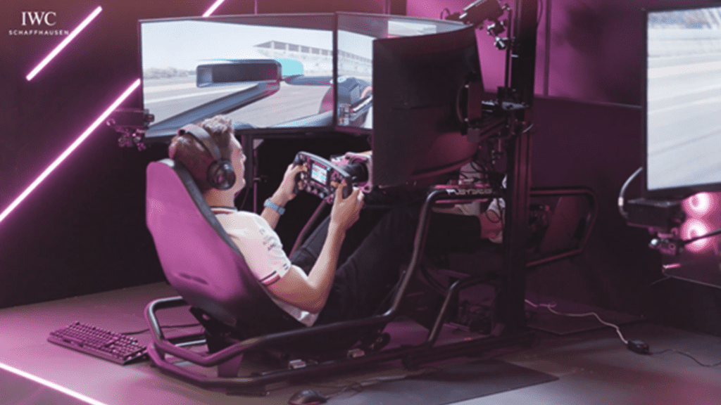 Le setup sim racing de George Russell