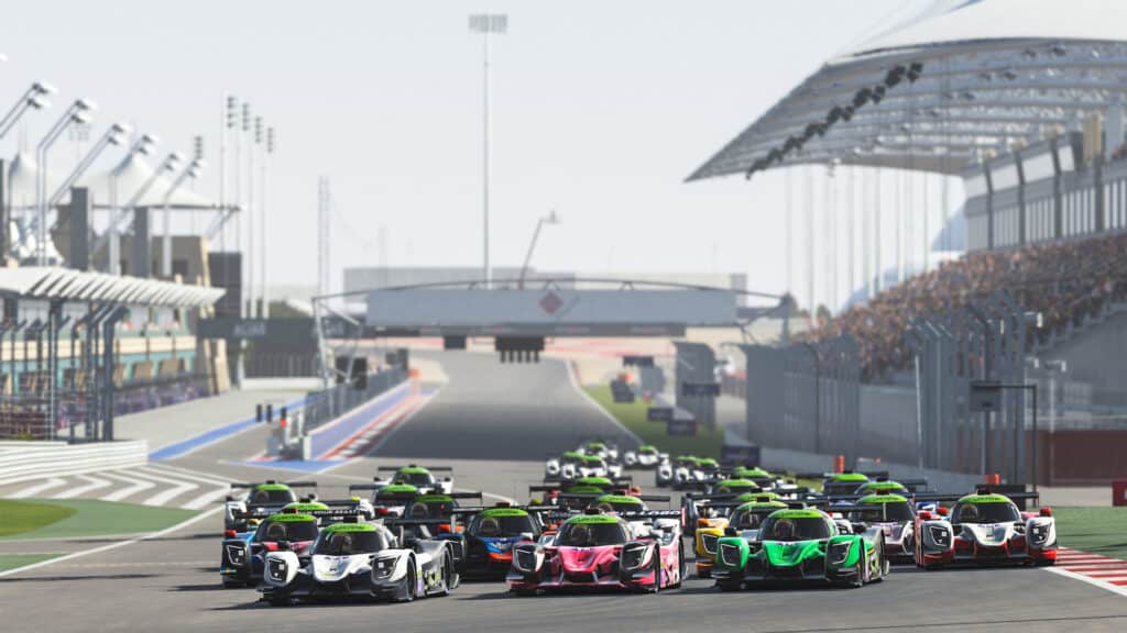 Le Mans Virtual Cup 2022 Bahrain, race start